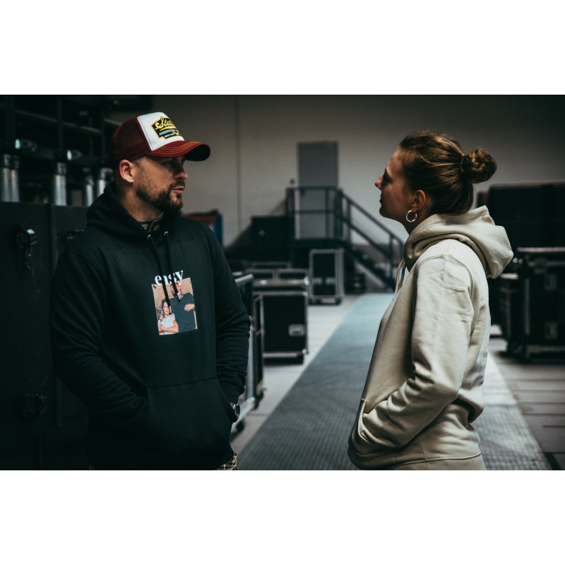 EASY / MIKINA / CERNA / UNISEX