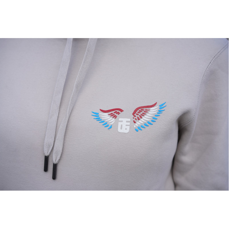 RIDE OR DIE / BEIGE / MIKINA / DAMSKA