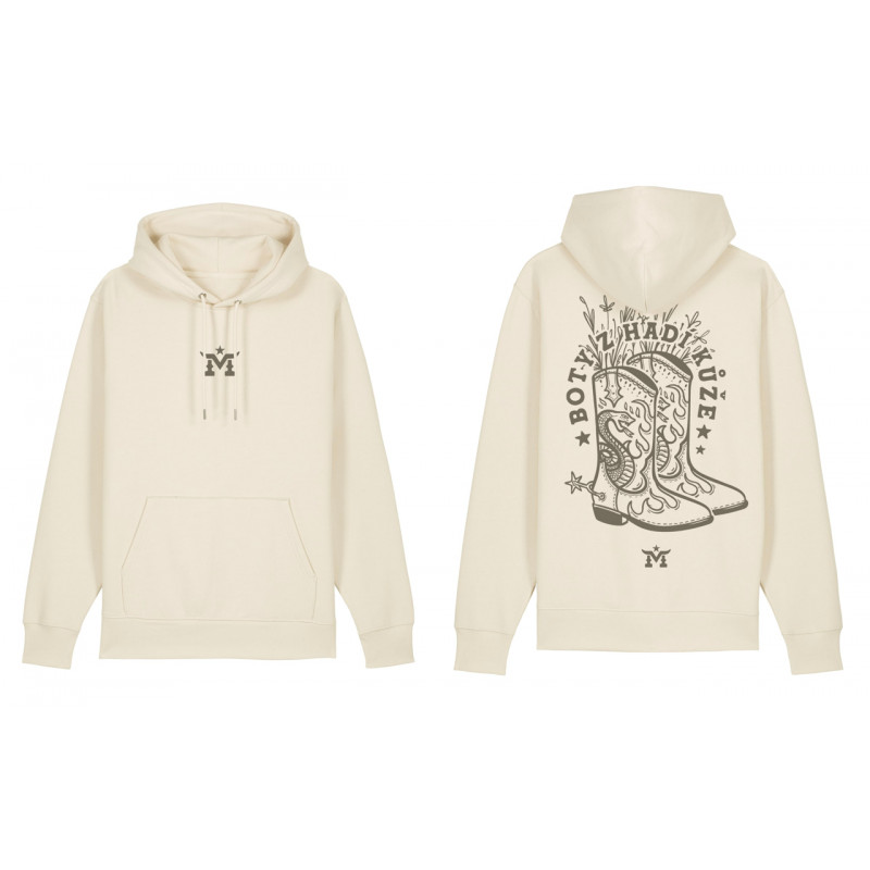 MIKINA BOTY Z HADÍ KŮŽE